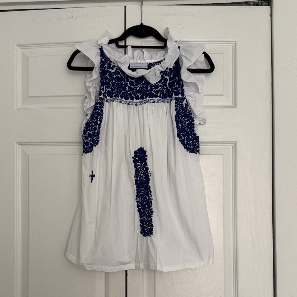 Mi Golondrina Olivia top, small